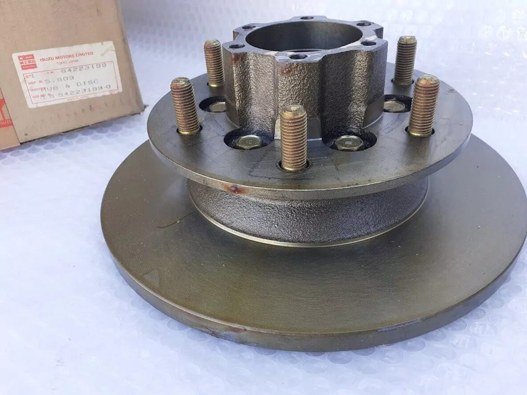 Brake Disc Rotor & Hub Front fits Isuzu Pickup KB41 Chevrolet LUV Genuine 8942231990 View Rear