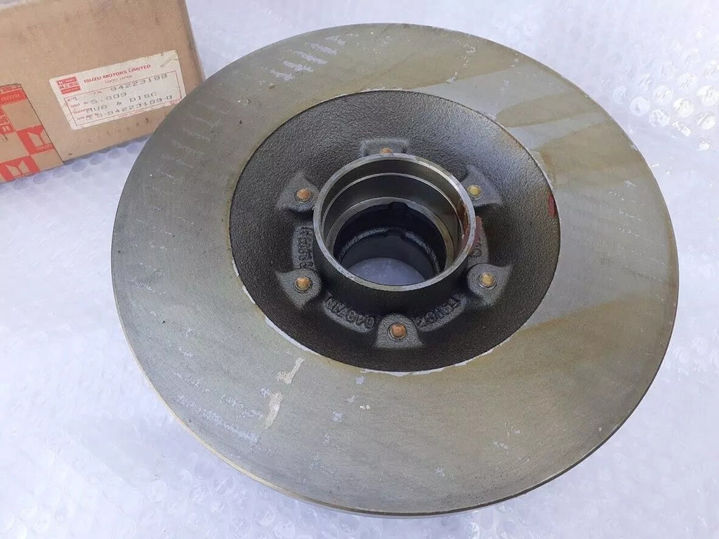 Brake Disc Rotor & Hub Front fits Isuzu Pickup KB41 Chevrolet LUV Genuine 8942231990 View Right