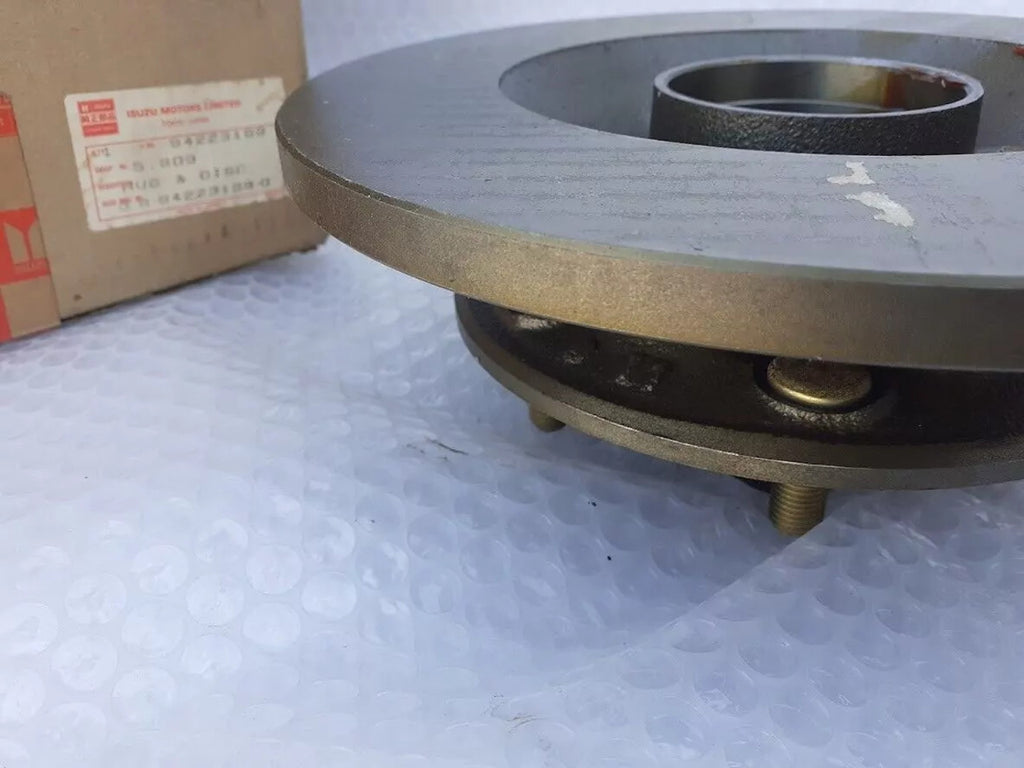 Brake Disc Rotor & Hub Front fits Isuzu Pickup KB41 Chevrolet LUV Genuine 8942231990 View Left