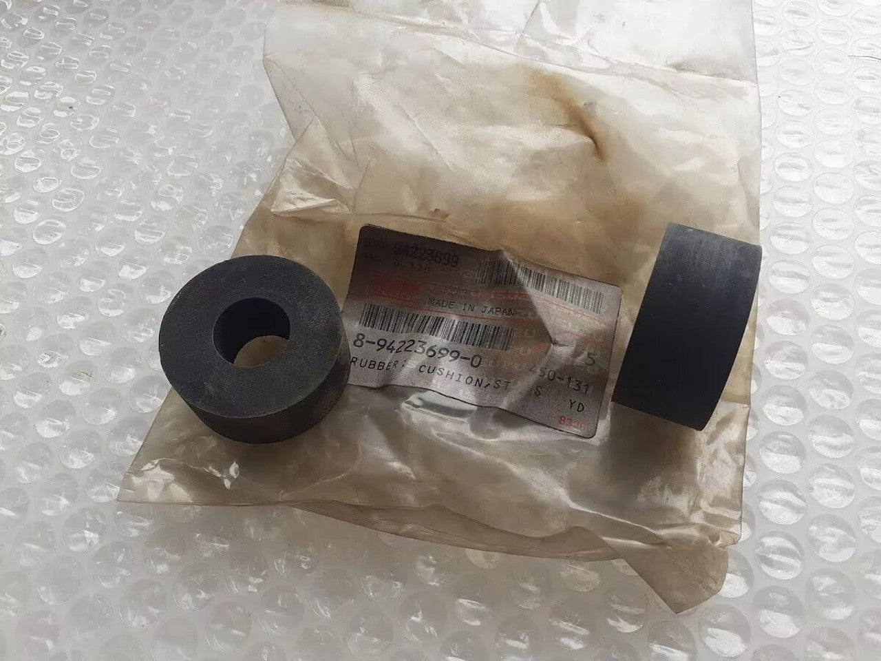 2x Suspension Strut Rod Bushing fits Isuzu Pickup KB Chevrolet LUV 8942236990 View Front