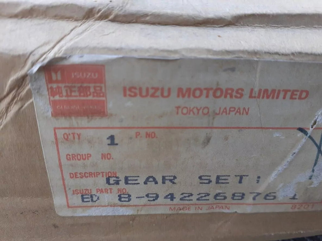 Differential Pinion Gear Front fits Isuzu Pickup TFS Chevrolet LUV 4JA1 Genuine 8942268761 View Close Up Rear