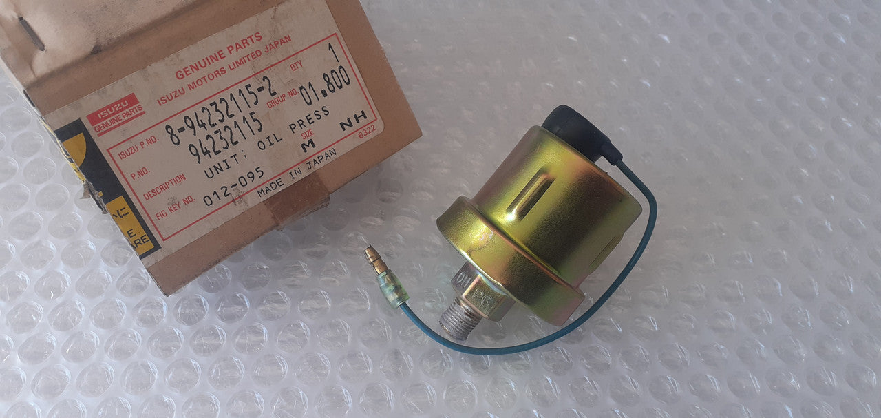 Engine Oil Pressure Sensor fits Isuzu Chevrolet 4JG2 8942321152 Genuine View Front
