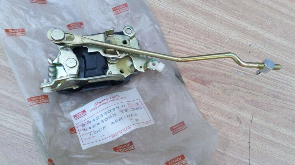 Door Lock Rear Left fits Isuzu Pickup KB Chevrolet LUV 8942430930 Genuine View Front
