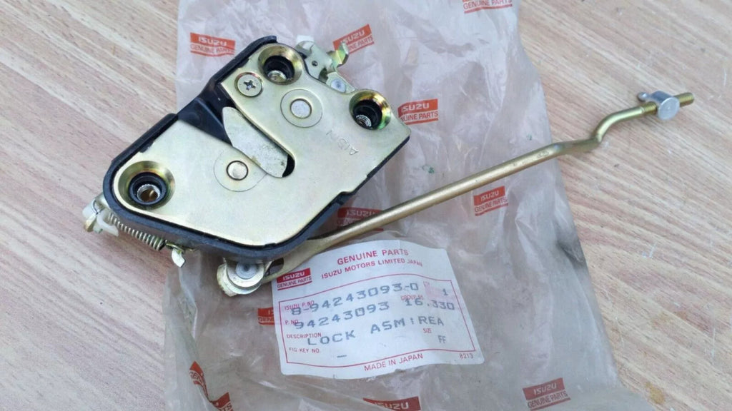 Door Lock Rear Left fits Isuzu Pickup KB Chevrolet LUV 8942430930 Genuine View Rear