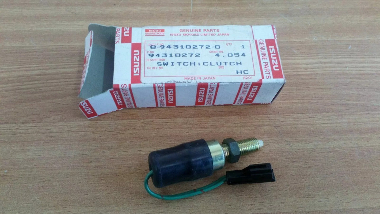 Clutch Pedal Switch fits Isuzu Pickup Rodeo TF 8943102720 Genuine View Front
