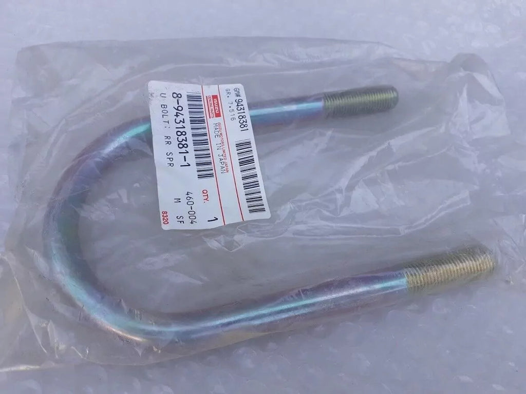 U-Bolt Rear Spring L=160 fits Isuzu Pickup TF Chevrolet LUV 8943183811 Genuine View Front