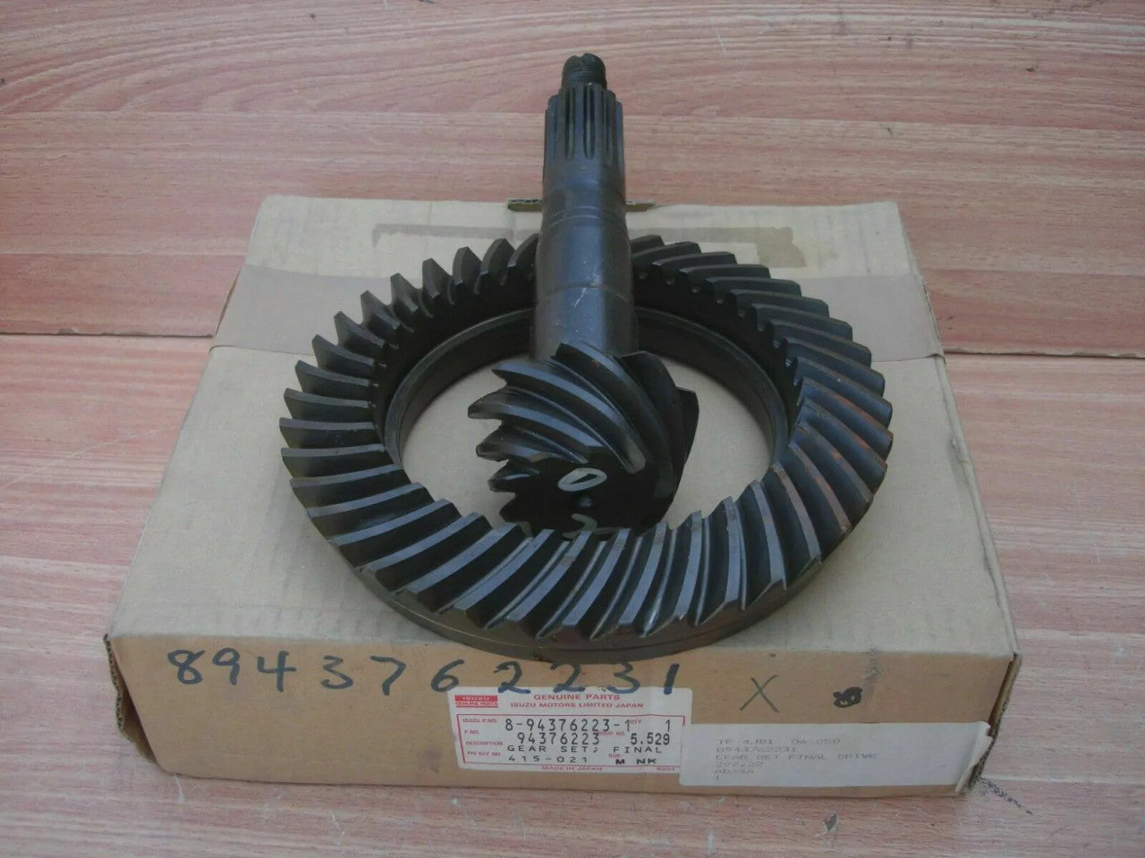Gear & Pinion Front fits Isuzu TF Trooper Opel Monterey Campo Chevrolet LUV 8943762231 View Front