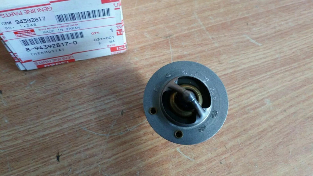 Thermostat fits Isuzu Bus Truck 6HK1 6HE1 6HG1 6HL1 Hitachi 8943928170 Genuine View Rear
