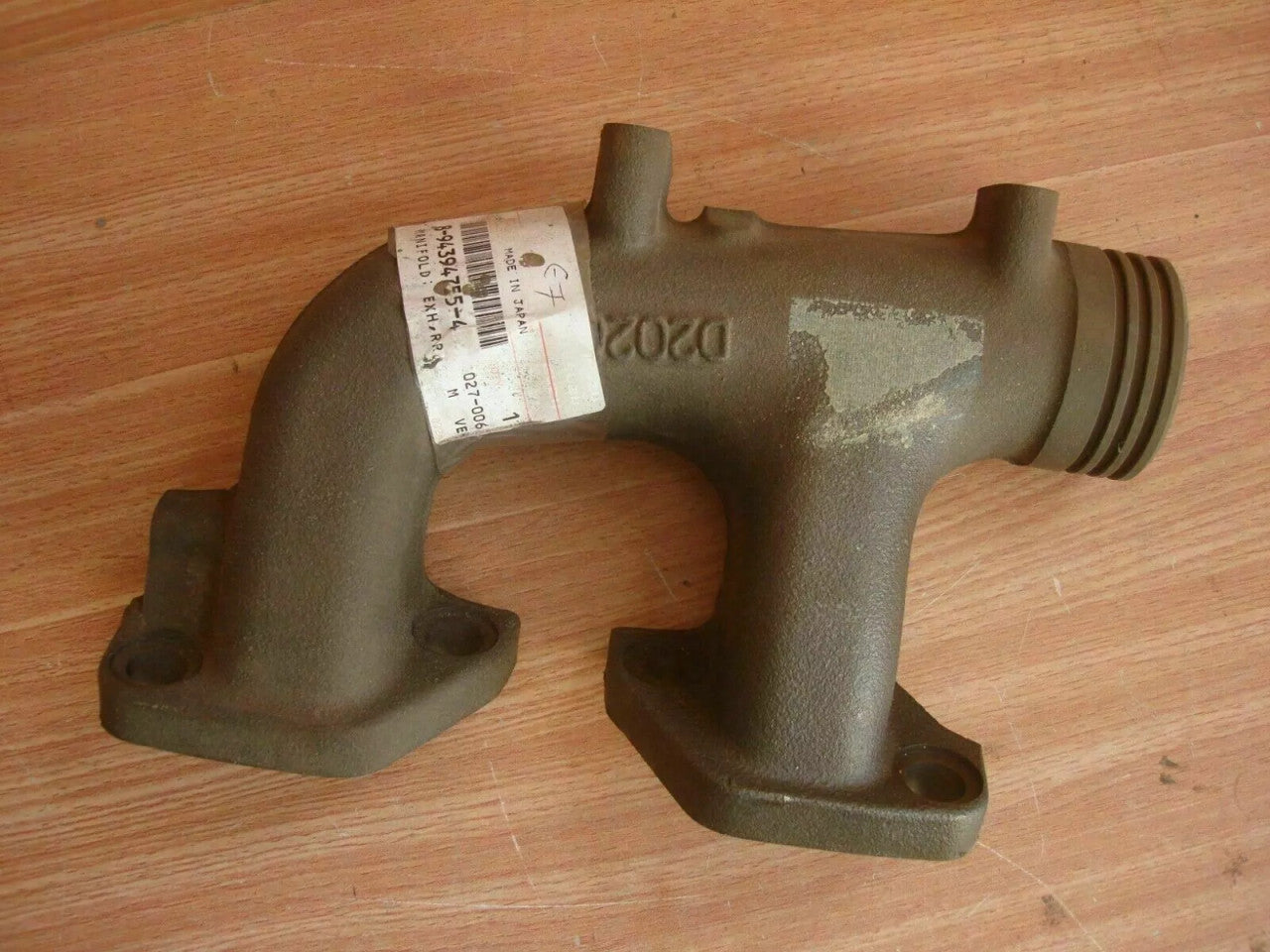 Exhaust Manifold Rear fits Isuzu FSR NKR TL 6HH1 engine 8943947554 Genuine View Front