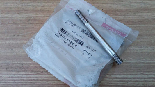 2x Exhaust Manifold Studs fits Isuzu Bus Truck 8943961230 Genuine View Front