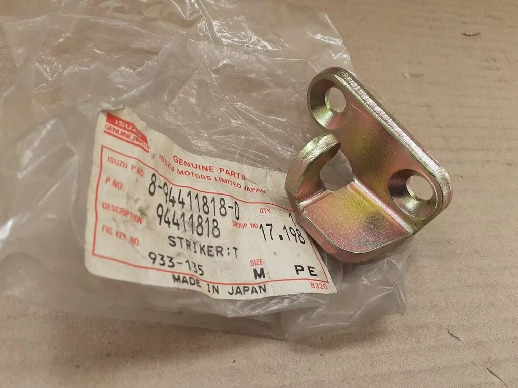 Tailgate Lock Striker Right fits Isuzu Pickup KB Chevrolet LUV 8944118180 View Front