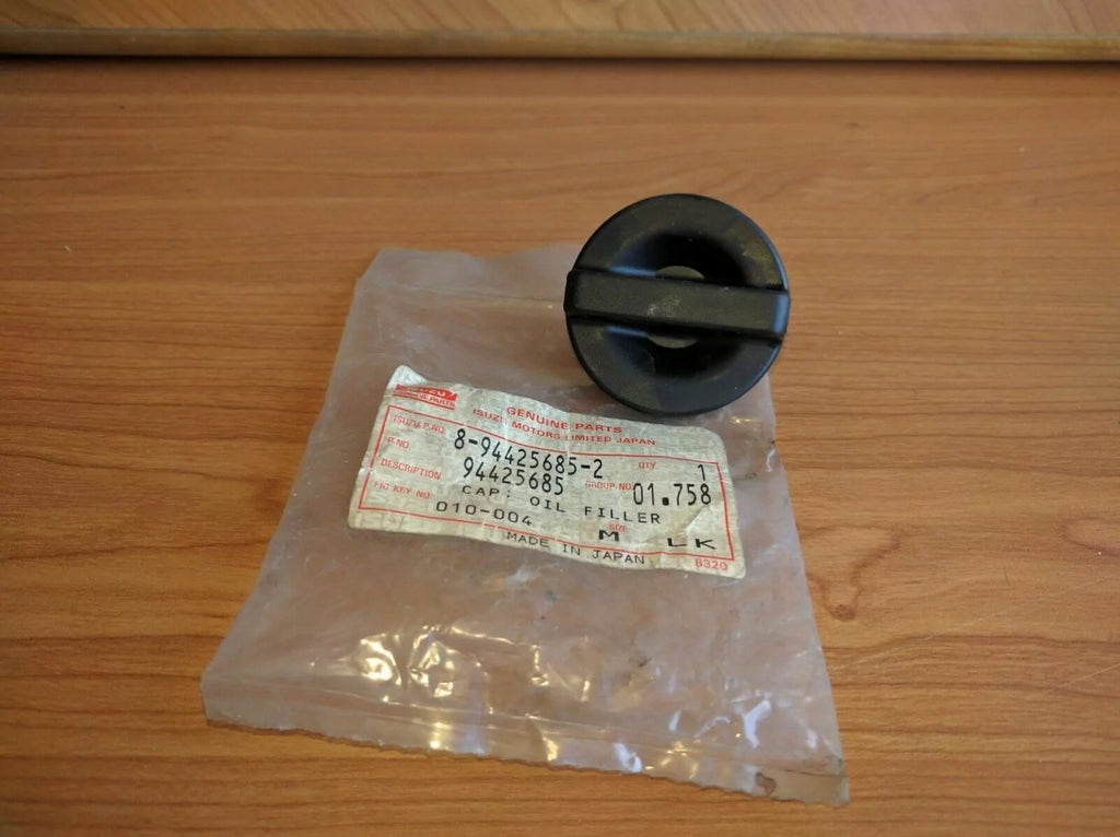 Oil Filler Cap fits Isuzu Tooper Honda Passport Acura SLX TFR55 4JB1T 4XE1 4LE2 8944256852 View Rear