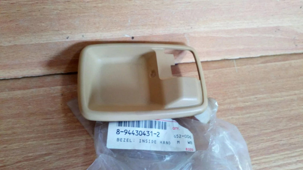 Interior Door Handle Bezel Beige Front Left fits Isuzu Pickup TF KB Trooper 8944304312 View Front