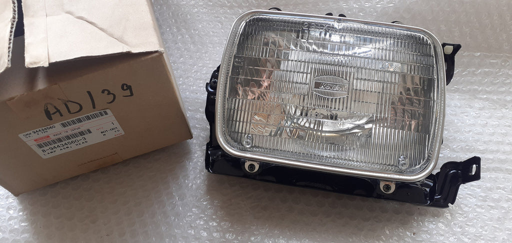 Headlight Left RHD fits Isuzu Pickup TF Chevrolet LUV 8944345603 Genuine View Front