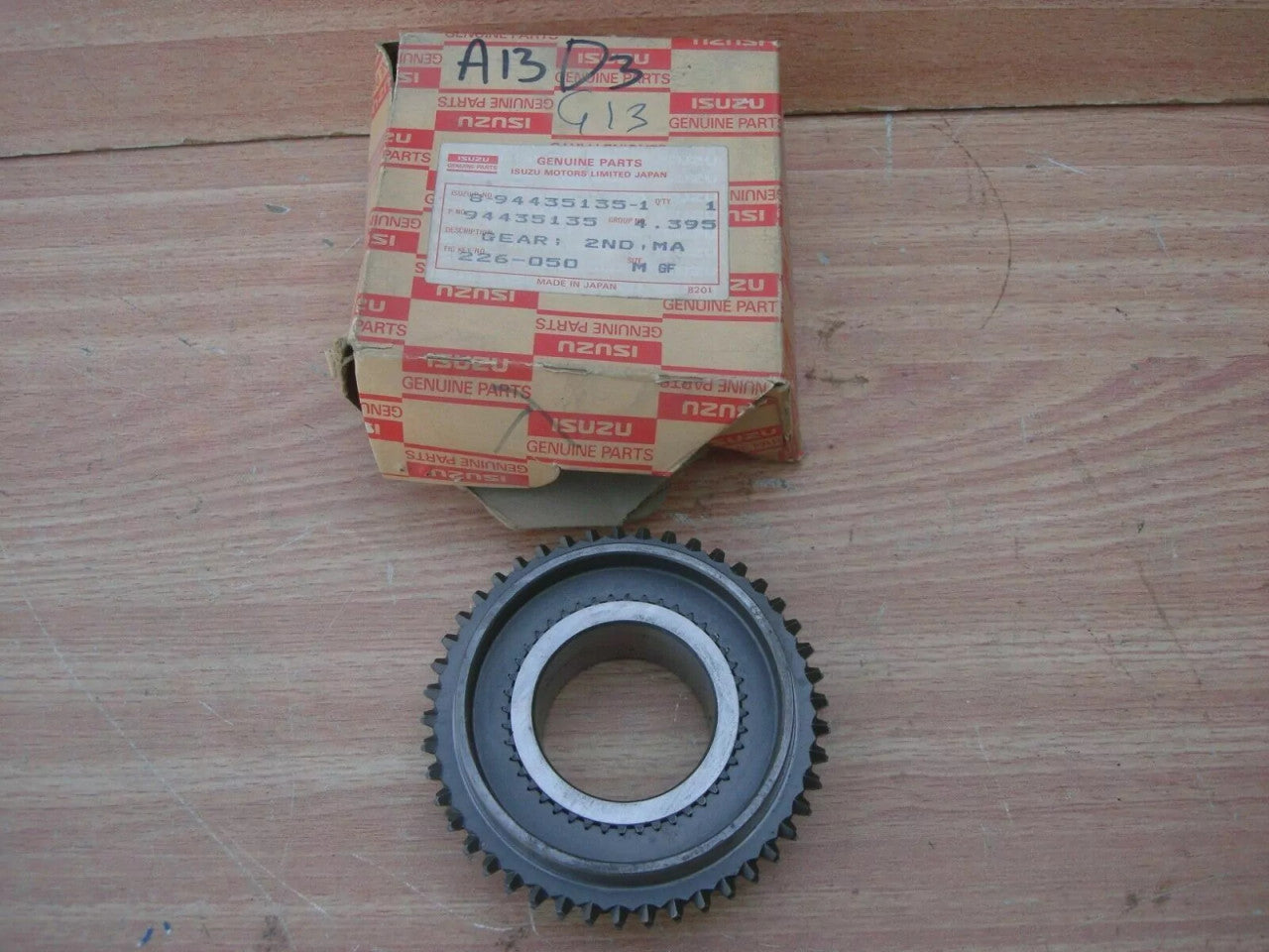 Gear 2nd Speed fits Isuzu Pickup TF Chevrolet LUV WFR Opel Frontera A C223 4JA1 8944351351 View Rear