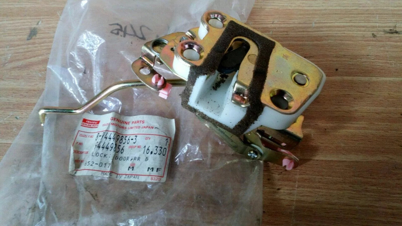 Door Lock Rear Left fits Isuzu Pickup TF Chevrolet LUV Opel Campo 8944498563 View Upper
