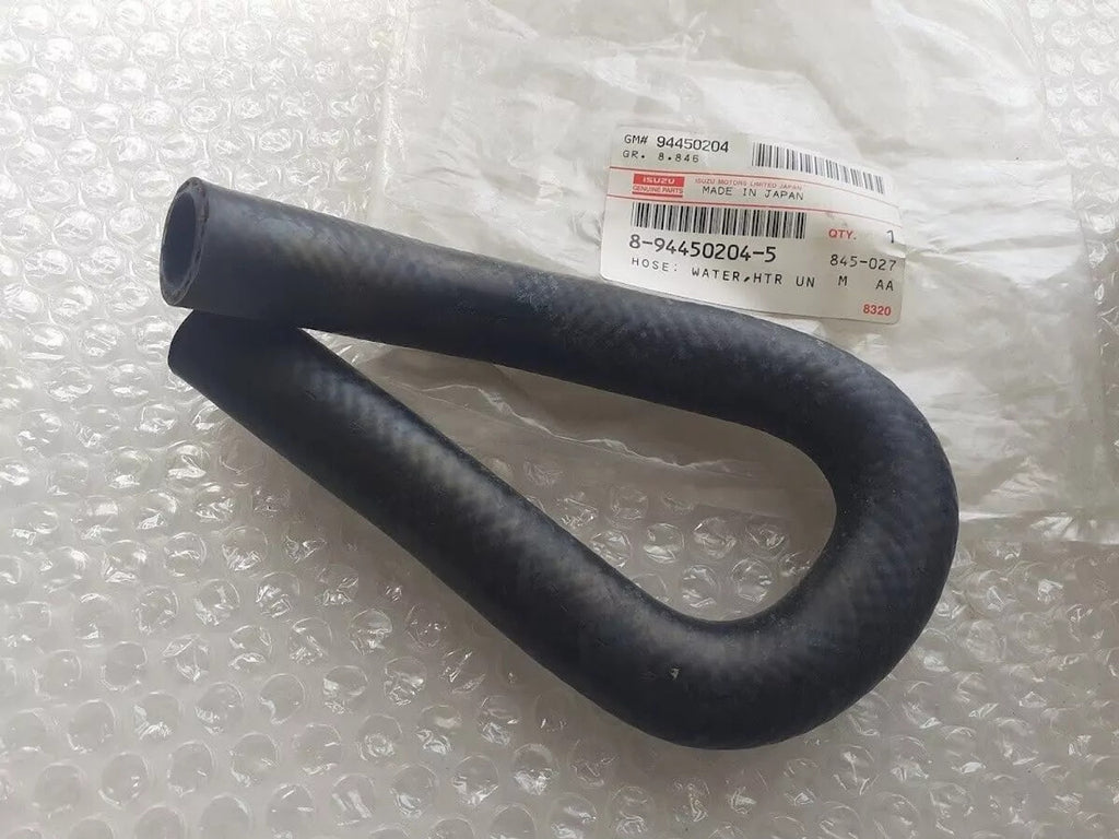 Heater Hose RHD fits Isuzu Pickup TF Chevrolet LUV 8944502045 Genuine View Front