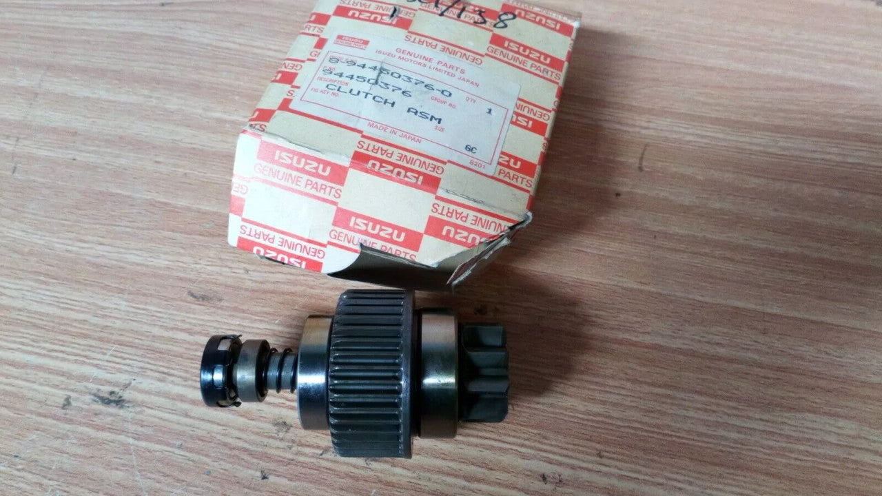 Starter Motor Drive fits Isuzu Pickup TD Chevrolet LUV Opel Campo Genuine 8944503760 View Front