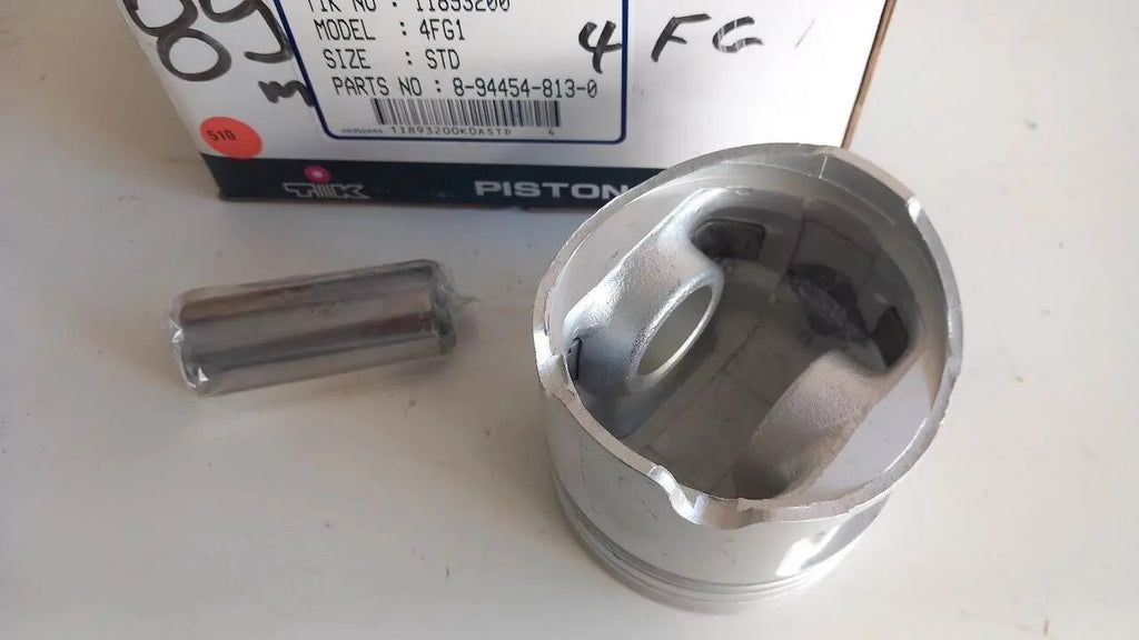 4x Piston fits Isuzu 4FG1 STD 89.3mm Bore 8944548130/STD View Rear