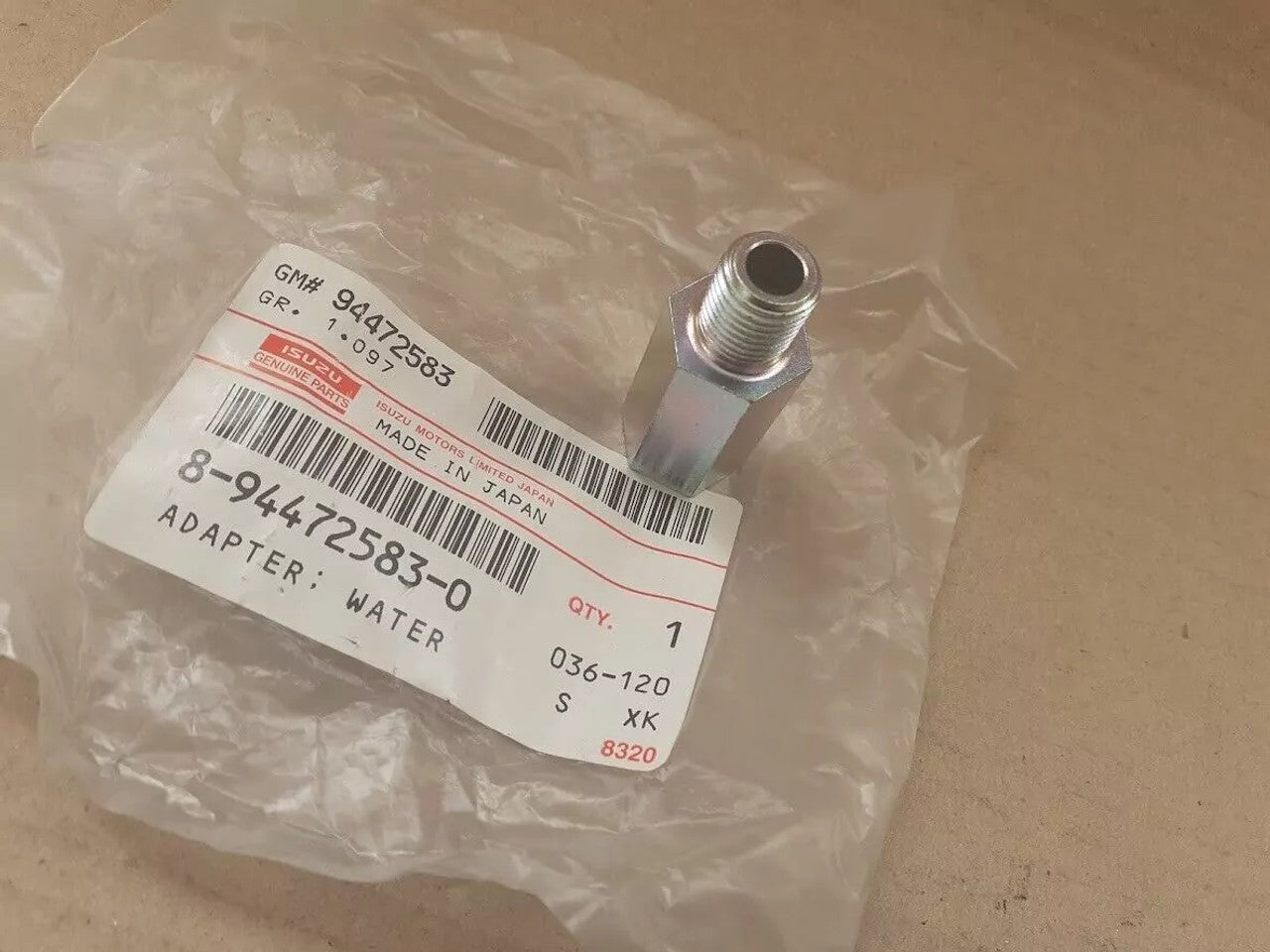 Turbocharger Adaptor Pipe fits Isuzu Chevrolet Opel 4JA1T 4JB1T 4JX1T 4JG2T 8944725830 View Rear