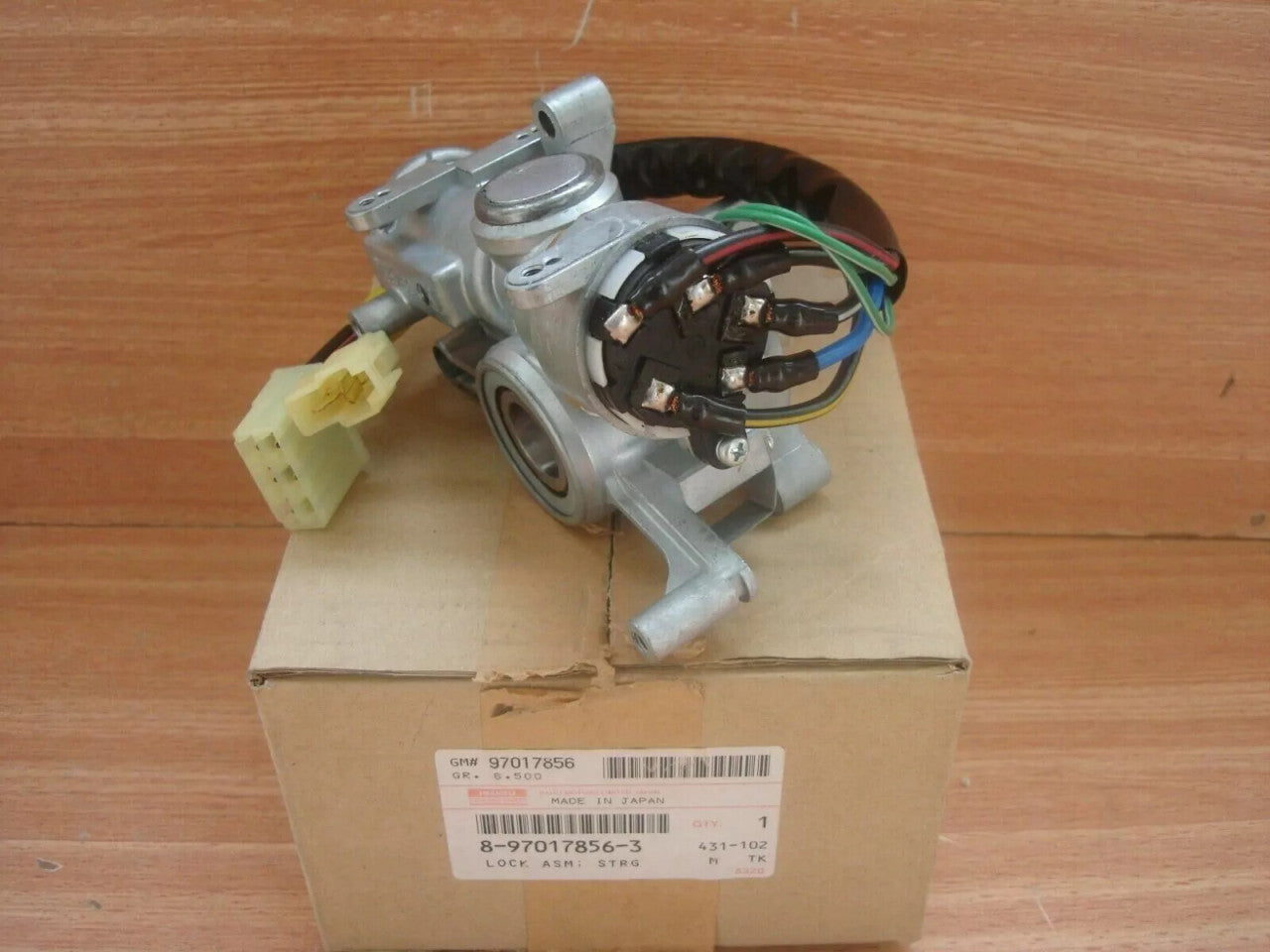 Steering Ignition Lock fits Isuzu TF Pickup Chevrolet LUV 8970178563 Genuine View Front
