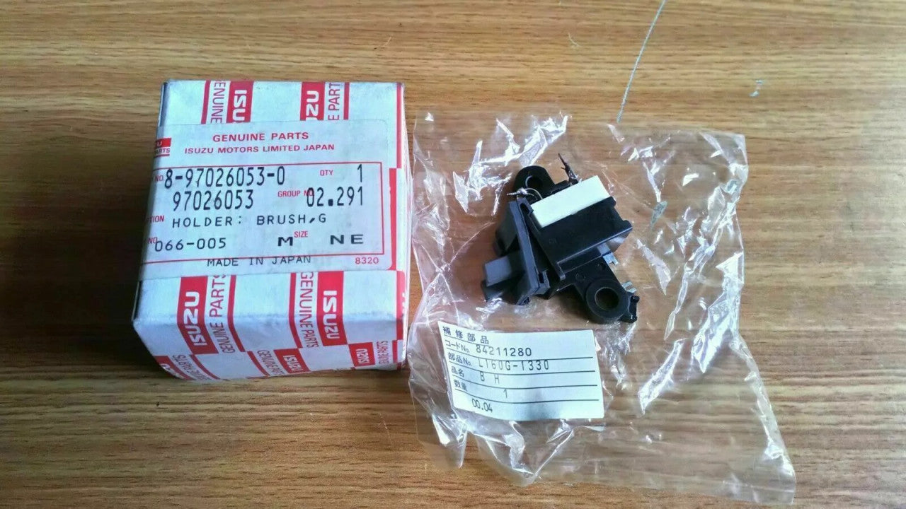 Alternator Holder Brush fits Isuzu TF Trooper UBS Chevrolet Opel Corsa 15D 17D 8970260530 View Front