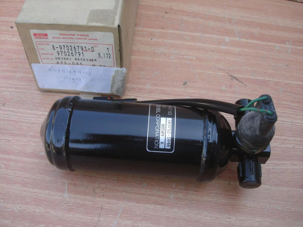 Dryer Receiver A/C fits Isuzu Pickup Chevrolet LUV TF Amigo 4JB1 Genuine 8970267910 View Front