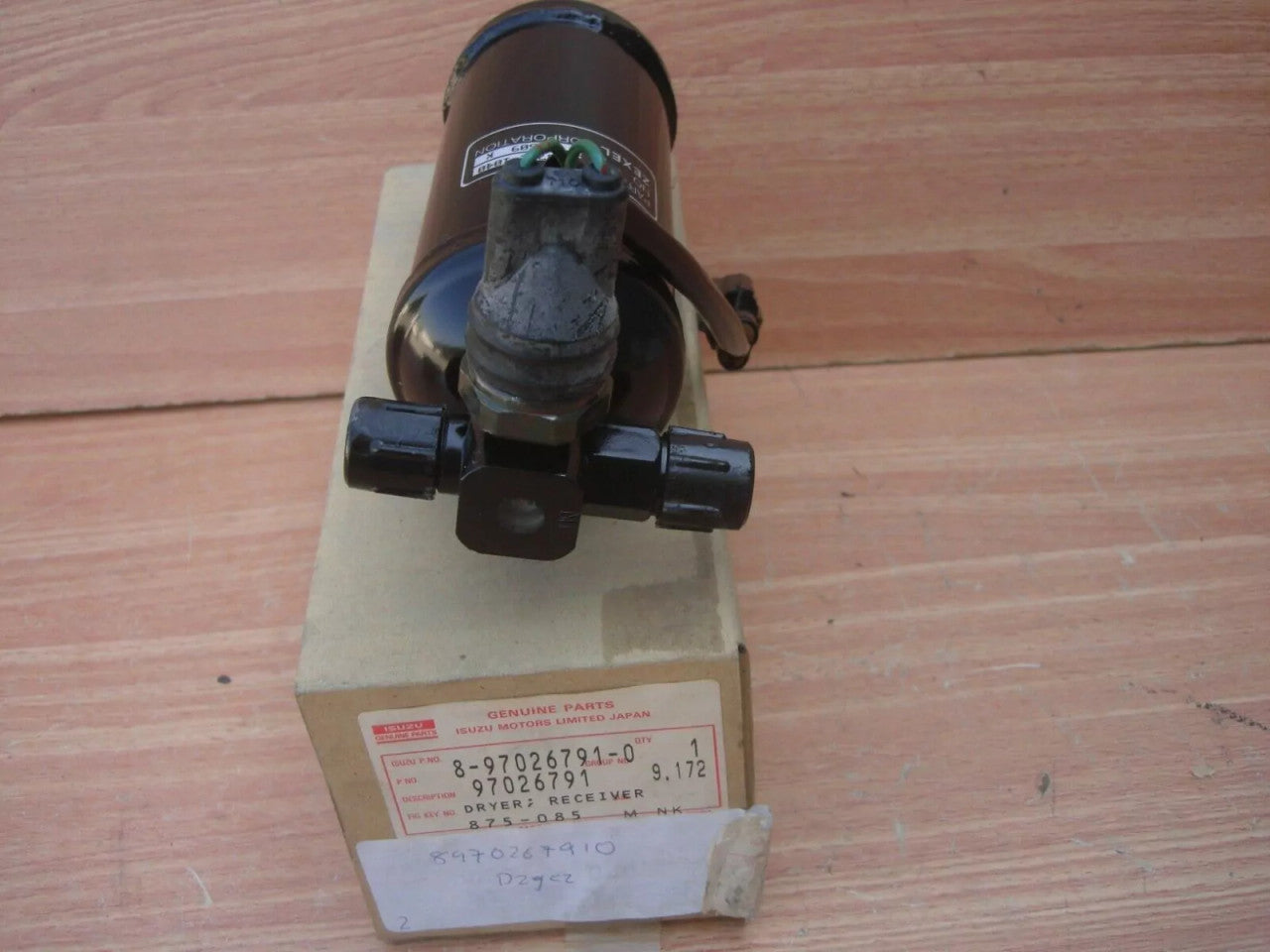 Dryer Receiver A/C fits Isuzu Pickup Chevrolet LUV TF Amigo 4JB1 Genuine 8970267910 View Right