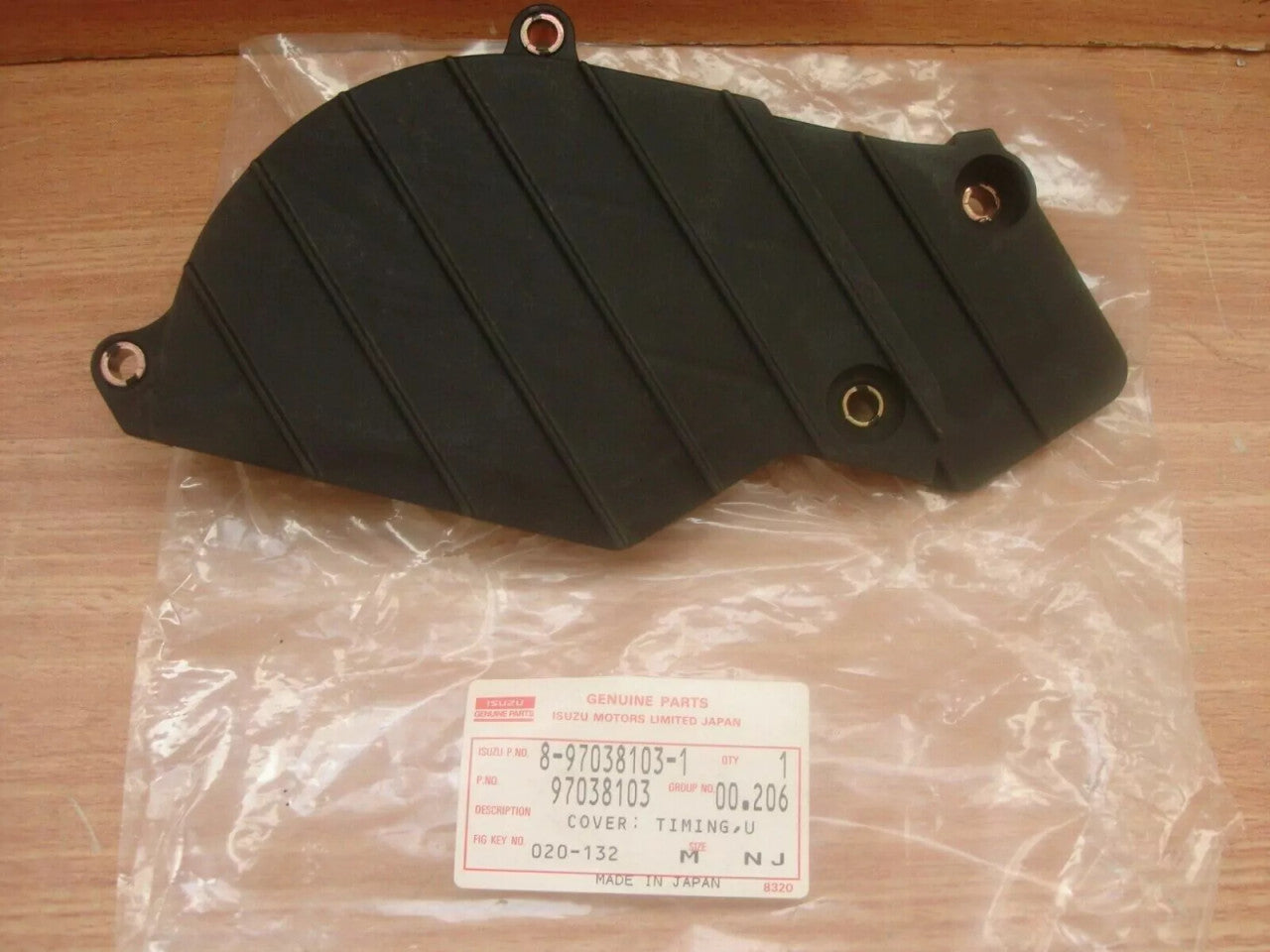 Timing Cover fits Isuzu TF Pickup Chevrolet LUV Opel Vauxhall 4JB1 4JG2 Genuine 8970381031 View Rear