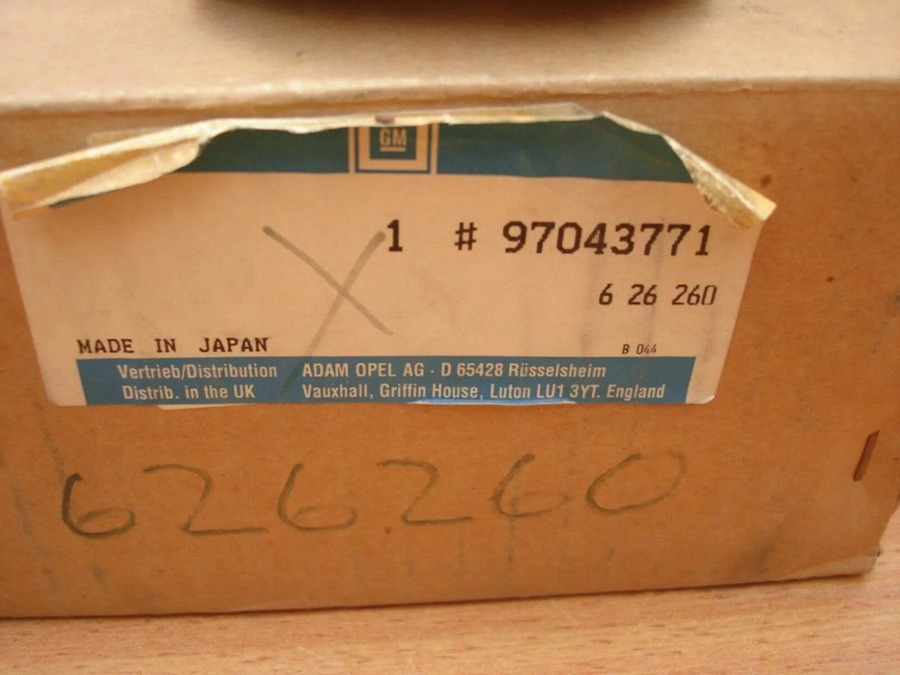 4x Pistons fits Opel Astra F Vectra A Vauxhall Cavalier 1.7 Diesel 17TD Genuine 8970437710 View Left