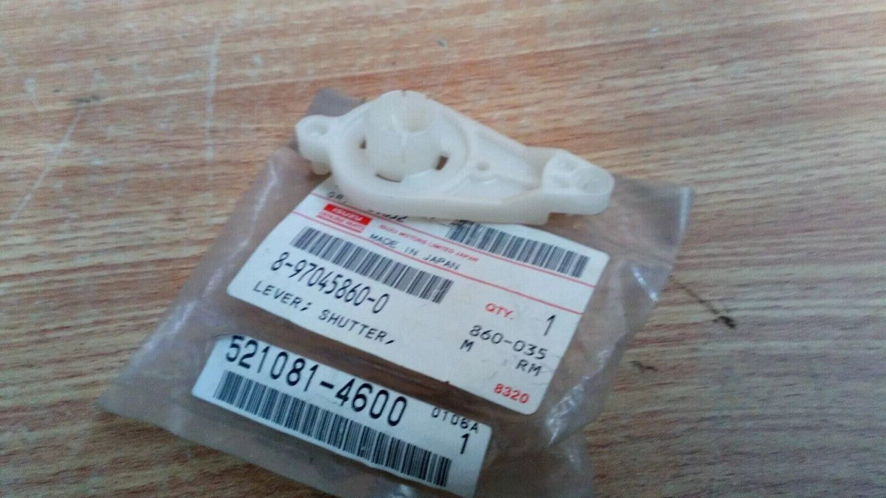 Heater Lever fits Isuzu Pickup TF Chevrolet LUV Opel Campo Monterey Genuine 8970458600 View Rear