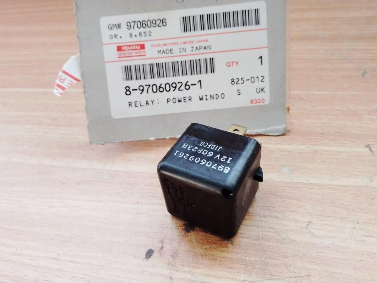 Multi Purpose Relay fits Isuzu Pickup TF Trooper MU Chevrolet LUV 8970609261 View Rear