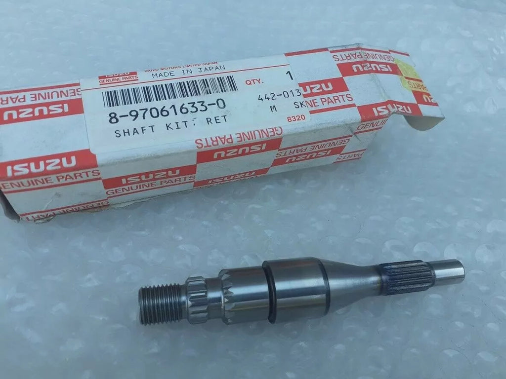 Power Steering Oil Pump Shaft fits Isuzu Pickup TF Chevrolet LUV 8970616330 View Front