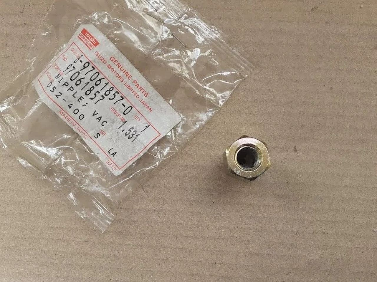 Vacuum Pump Nipple fits Isuzu Pickup Trooper Chevrolet LUV 4JG2 8970618570 View Rear