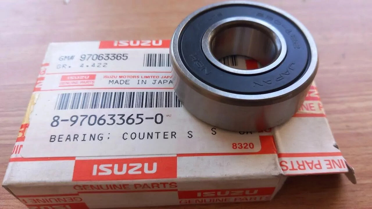 Countershaft Bearing fits Isuzu Pickup Trooper Chevrolet LUV 8970633650 Genuine View Front
