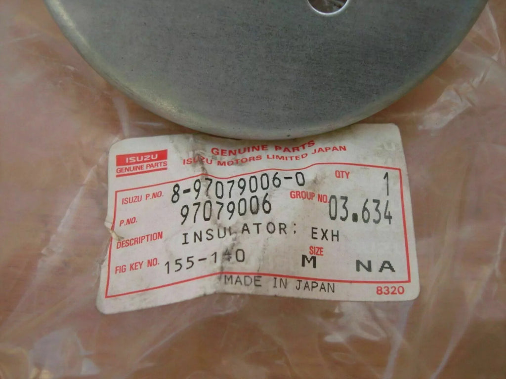 Exhaust Brake Valve Insulator fits Isuzu NPR NQR Chevrolet LUV 4JG2 4BD2 4HF1 8970790060 View Left