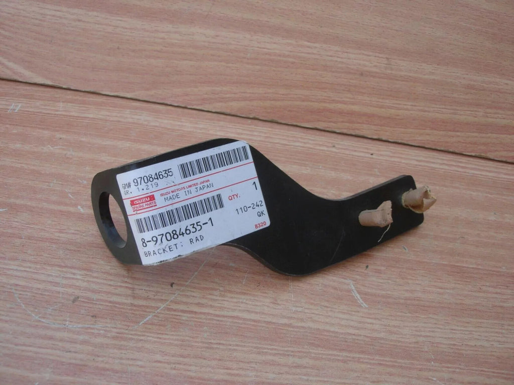 Radiator Bracket Lower fits Isuzu Pickup TF Chevrolet LUV Opel Campo Monterey 8970846351 View Front