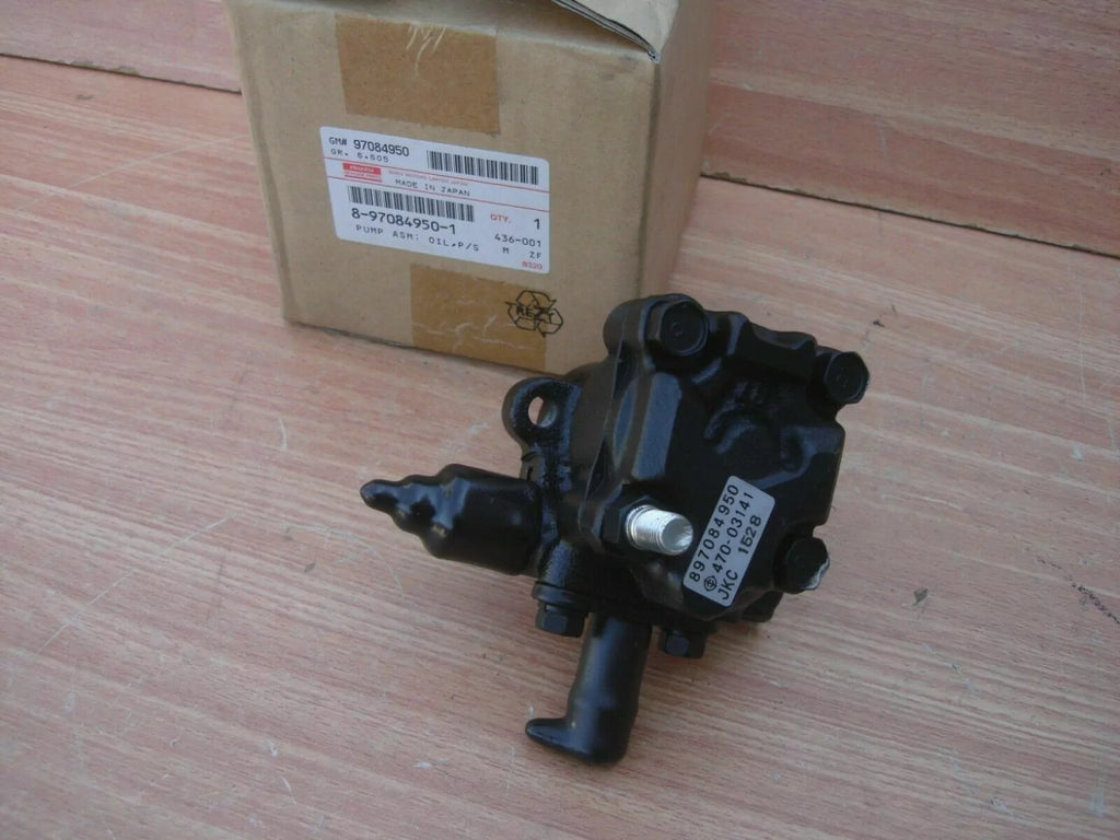 Power Steering Pump fits Isuzu Pickup TF Chevrolet LUV 4JA1 8970849501 Genuine View Right