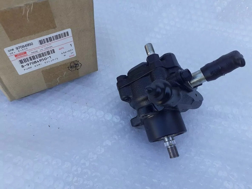 Power Steering Pump fits Isuzu Pickup TF Chevrolet LUV 4JA1 8970849501 Genuine View Left