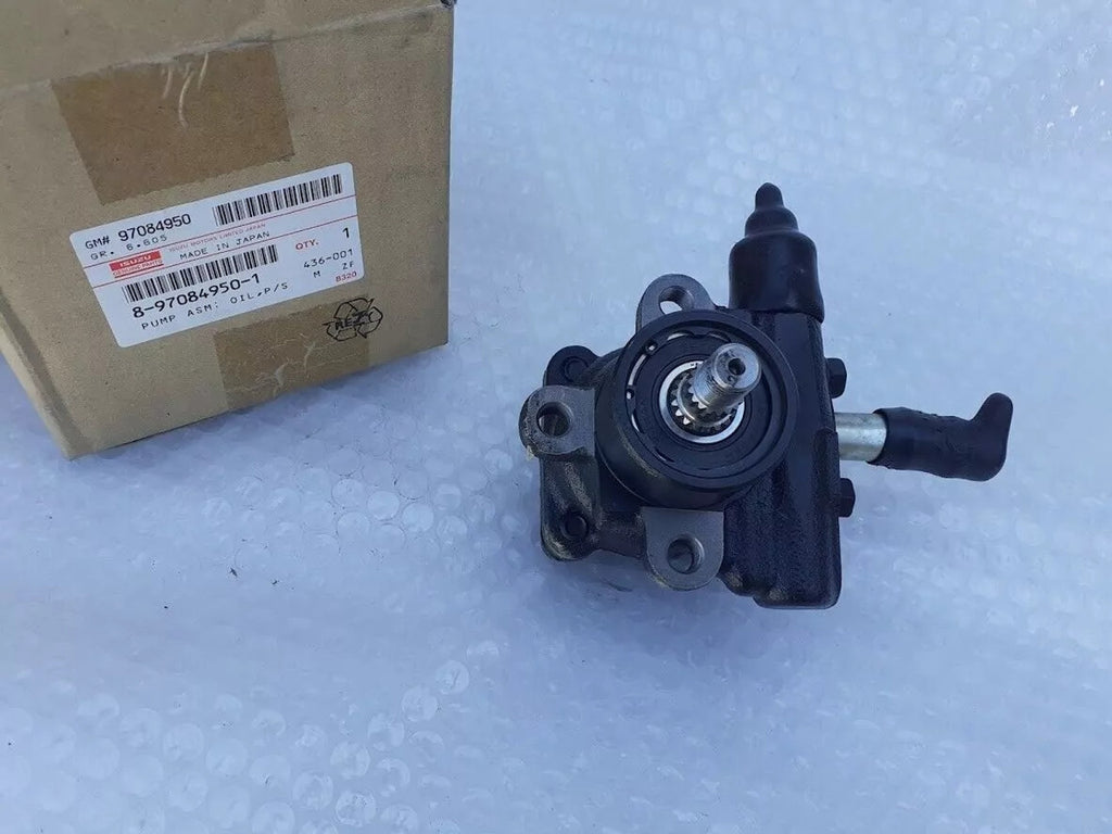 Power Steering Pump fits Isuzu Pickup TF Chevrolet LUV 4JA1 8970849501 Genuine View Upper
