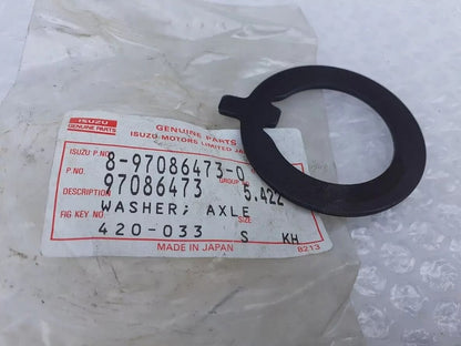 2x Rear Axle Washer Lock fits Isuzu Pickup Chevrolet LUV 8970864730 Genuine View Front