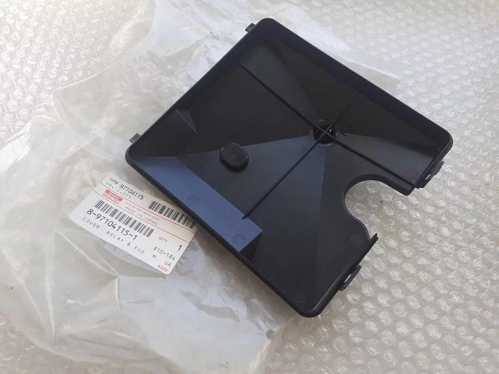 Fuse Box Cover Lower fits Isuzu Pickup TF Chevrolet LUV 8971041151 Genuine View Rear