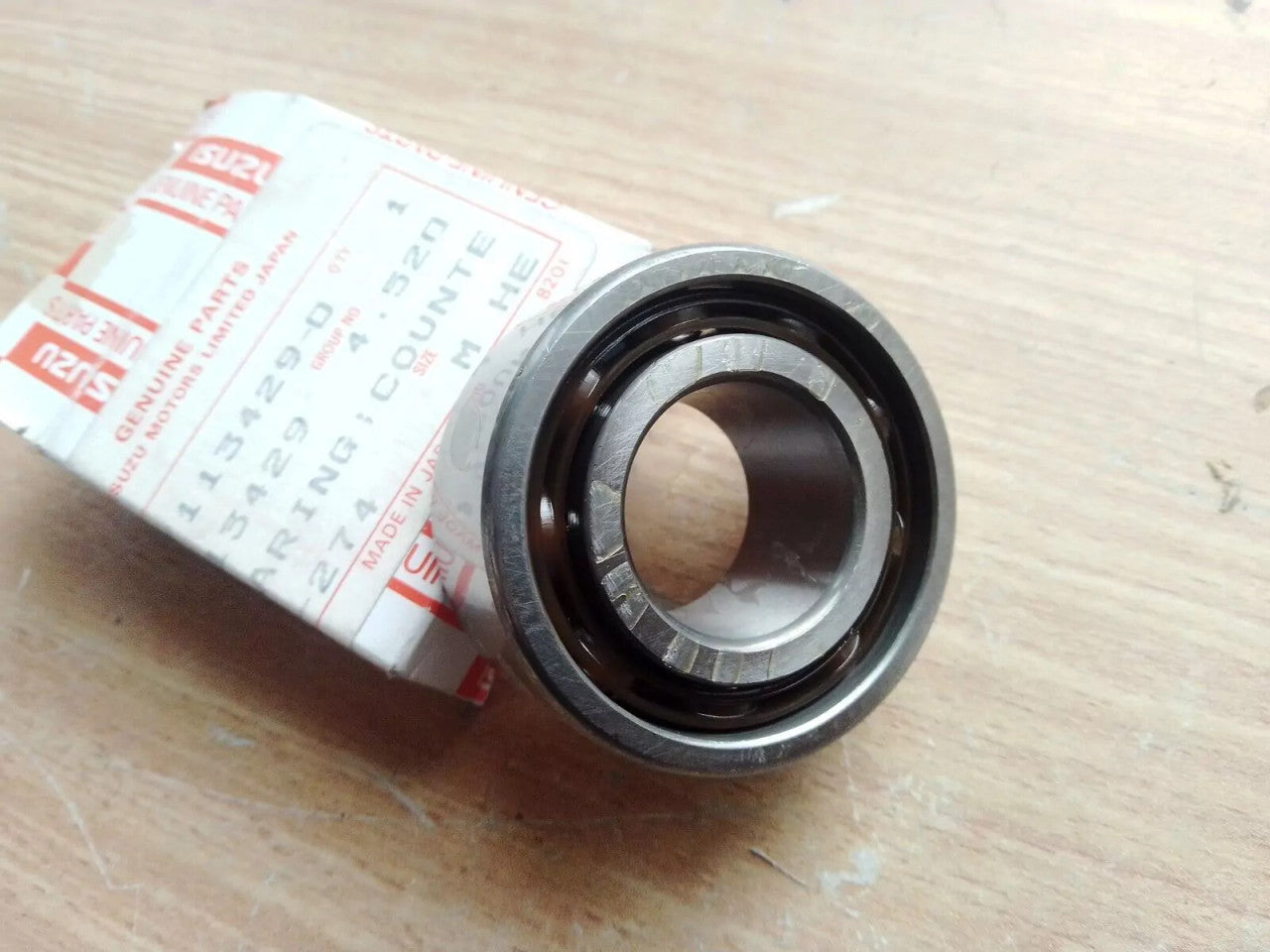 Counter Gear Bearing fits Isuzu Pickup Trooper Chevrolet LUV 8971134290 Genuine View Front