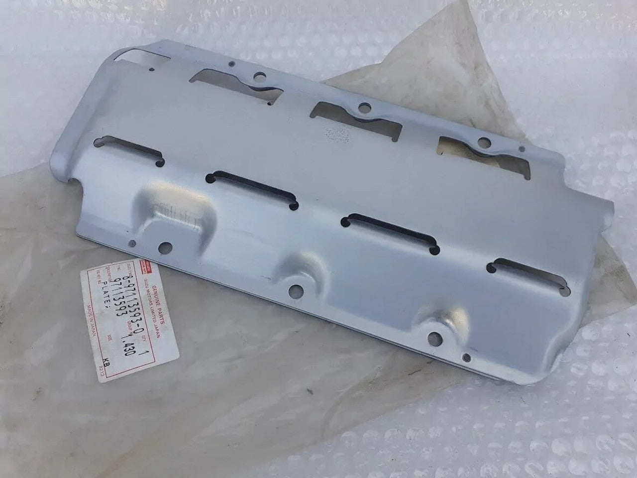 Oil Sump Baffle fits Opel Vauxhall Astra F Corsa B Cavalier Vectra A 17TD X17D 8971135930 View Upper