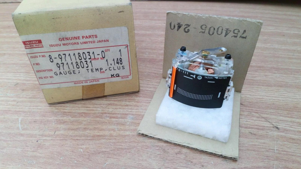 Temperature Gauge fits Isuzu Pickup TF Chevrolet LUV 8971180310 Genuine View Front