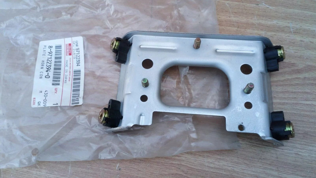 Plate Horn Contact fits Isuzu Trooper Bighorn Pickup TF Chevrolet LUV Genuine 8971223940 View Rear