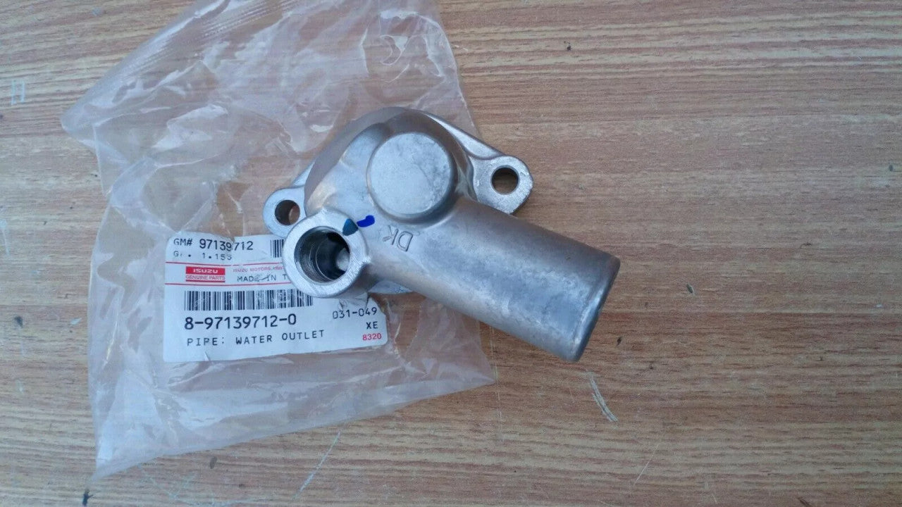 Thermostat Housing Upper fits Isuzu Pickup Trooper Bighorn Chevrolet LUV 4JA1 8971397120 View Rear