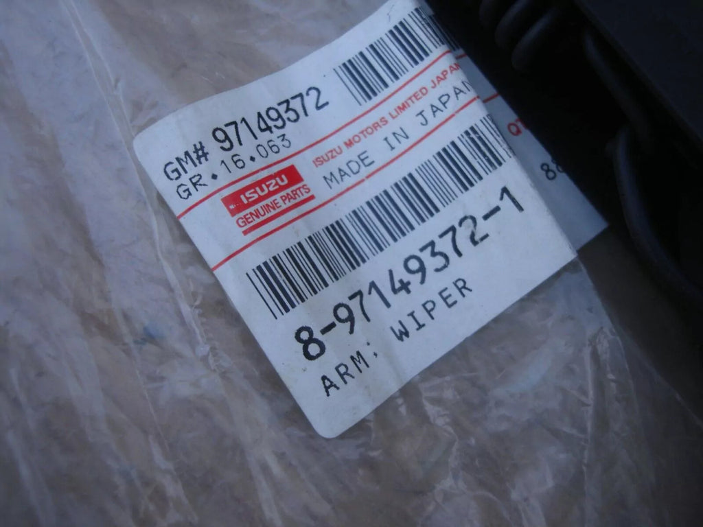 Wiper Arm Right RHD fits Isuzu Pickup TF Chevrolet LUV Opel Campo Genuine 8971493721 View Rear