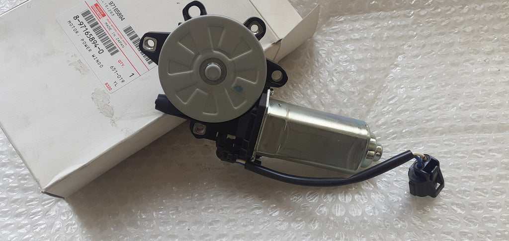 Window Motor Rear Right LHD fits Isuzu Pickup TF Chevrolet LUV 8971658940 Genuine View Rear