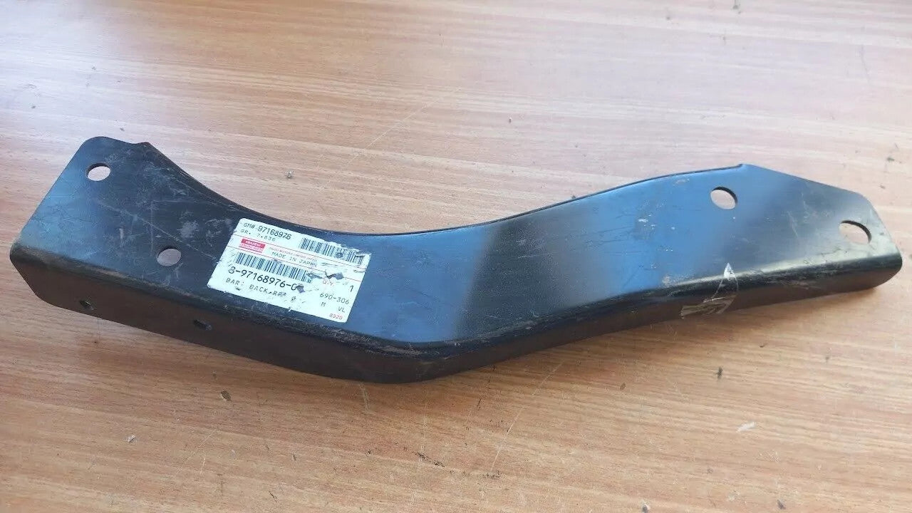 Rear Bumper Step Bar Bracket Left fits Isuzu Pickup Chevrolet LUV Genuine 8971689760 View Front